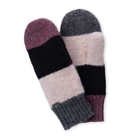 Pistil Trixie Mitten in Burgundy, Silve & Sage