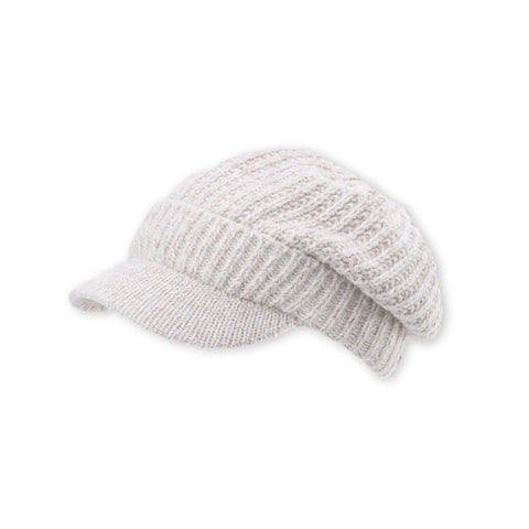 Pistil Viola Knit Brim Beanie in Ivory