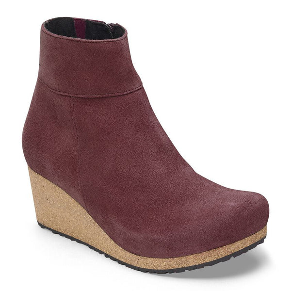 Birkenstock Ebba Boot in Black, Black/Cognac, Berry & Brown Suede Available in Narrow Widths