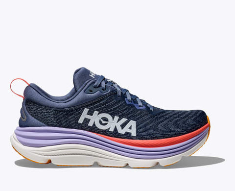 Hoka Gaviota 5 Stability All Star Men's & Women's Running Shoe in Anchor/Grapefruit, Limestone/Diva Blue, Airy  Blue/Sunlit Ocean, Harbor Mist/Rose Gold, Evening Sky/Coral & Black/White