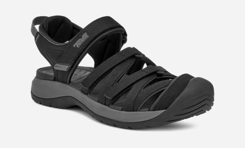 Teva Women's Tirra Sport Ct in Mahogany, Birch, Drizzle & Black