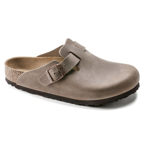 Birkenstock Boston Men's & Women's Tobacco Oil Leather Clog