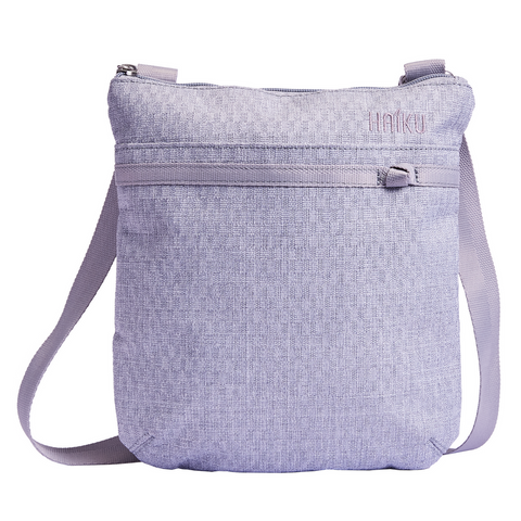 Haiku Revel Crossbody Bag in Stone Gray, Geo Tulip, River Rock Blue, Cherry Blossom,  Honeycomb & Black