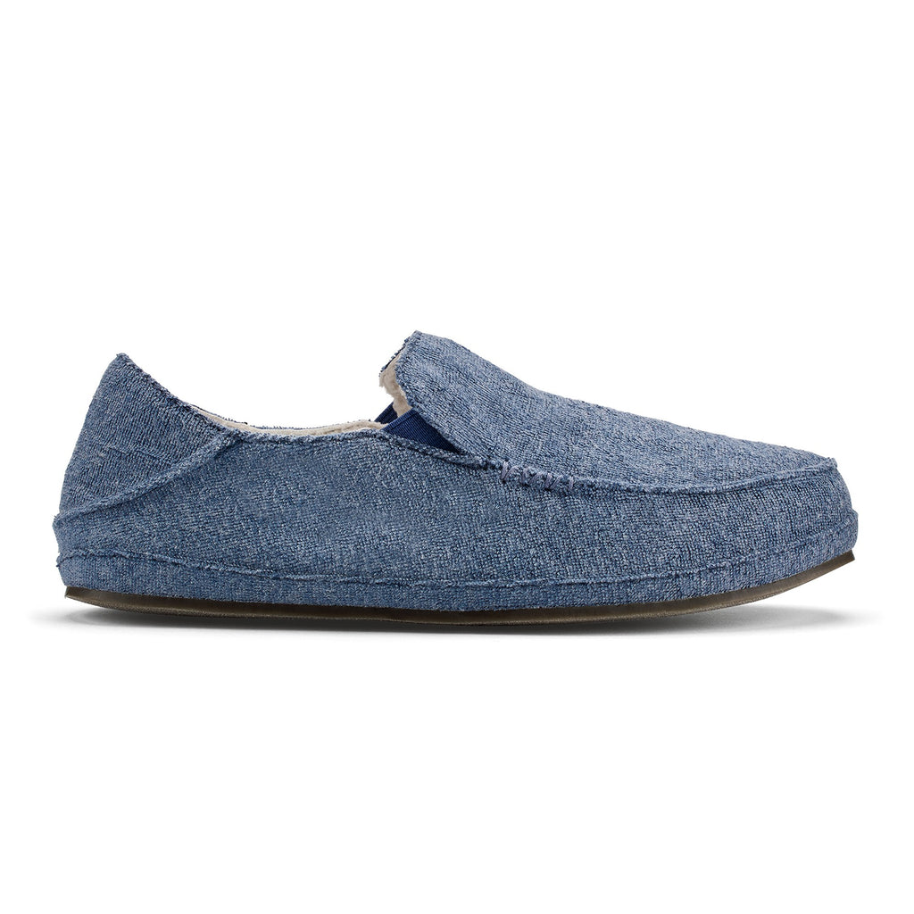 Olukai Nohea Hulu Slipper in Navy