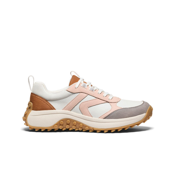 Keen Women's KS86 Leather Sneaker in Birch & Mapele/CameoRose