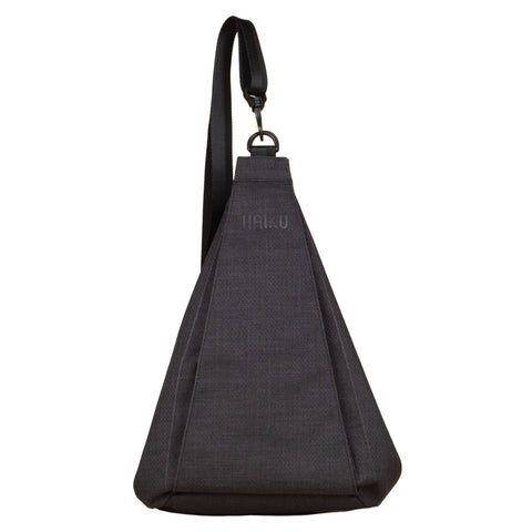 Haiku Crescent 2.0 Bag in River Rock Blue &  Black