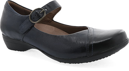 Dansko Fawna in Navy Available in Wide Widths